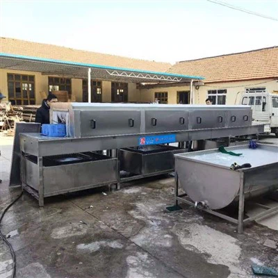 Electrically Heated Turnover Basket Cleaning Machine